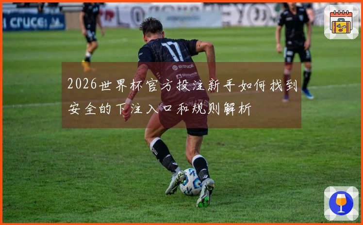 2026世界杯官方投注新手如何找到安全的下注入口和规则解析
