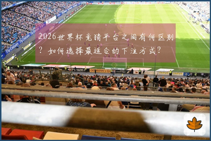 2026世界杯竞猜平台之间有何区别？如何选择最适合的下注方式？